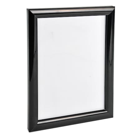 Azar Displays Wall Mount Plastic Snap Poster Frame 8.5'' x 11'' Portrait/Landscape Sign Holder Frame, 4PK 300336-BLK-4PK